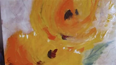 افتتاح معرض «سنا الورد» للفنان عصام الدين نعمان بدار الأوبرا