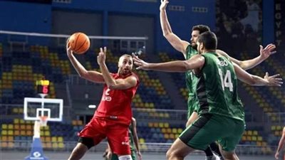 تأهل الأهلي والاتحاد السكندري لنصف نهائي دوري السوبر لرجال السلة