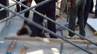 إصابة عامل إثر سقوطه من مبنى الحماية المدنية ببنها
