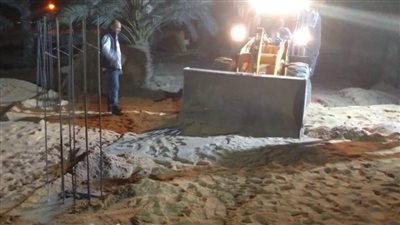 تنفيذ إزالة فورية لتعدٍّ بالبناء المخالف بمركز ومدينة التل الكبير خلال الفترة المسائية