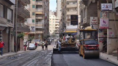 الشريف: رصف 35 شارعًا بحي منتزه ثان خلال الخطة الاستثمارية للعام الجاري