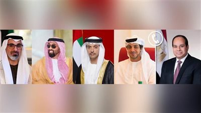 عاجل| الرئيس السيسي يجري اتصالات هاتفية بعدد من قادة الإمارات