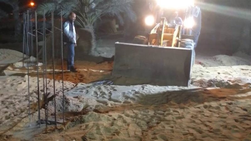 جانب من اعمال الازالة