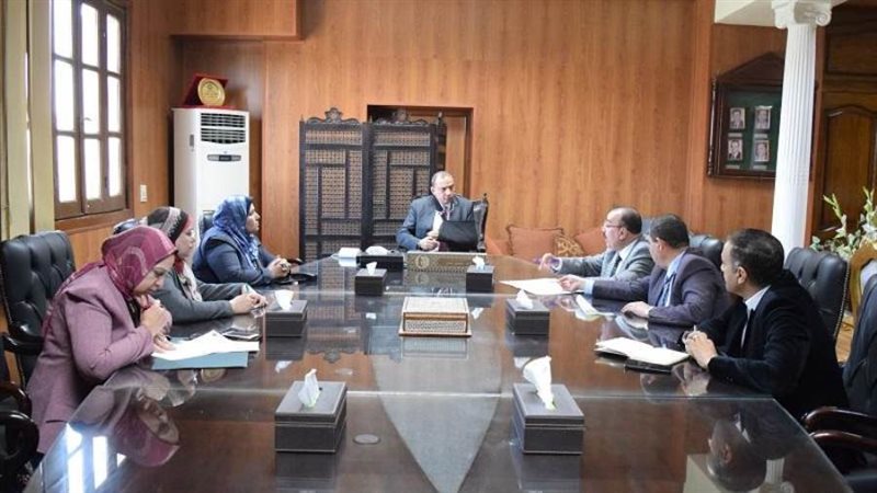 اجتماعات رئيس جامعة