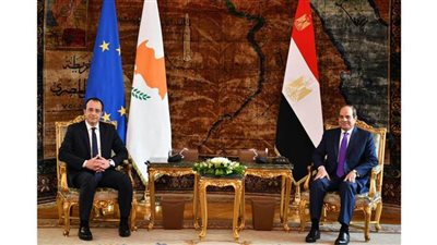 رئيس قبرص: شراكتنا مع مصر ناجحة وتتسم بالاحترام المتبادل