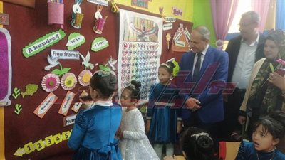 وكيل تعليم كفر الشيخ يتفقد المدارس ويتابع الامتحانات 