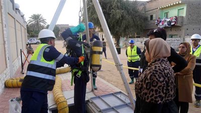 حصول محطة رفع صرف صحي الشوكا وشبكاتها بسوهاج على شهادة الإدارة الفنية المستدامة