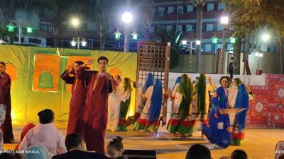 احتفالات ثالث ليالي رمضان الثقافية بالمسرح الروماني بمكتبة دمنهور