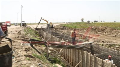 تبطين 393 كيلو ترع وجاري العمل في 578 كيلو آخرين كفر الشيخ 