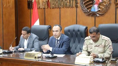 نائب محافظ المنيا يستقبل وفدًا من المنطقة المركزية العسكرية لدعم أوجه التعاون مجالات التنمية والمشروعات
