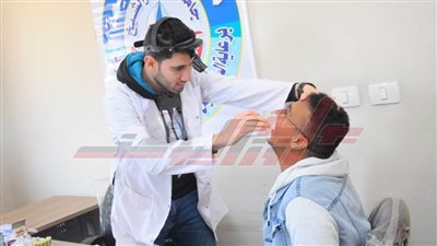 قافلة طبية لجامعة كفر الشيخ في قرية 