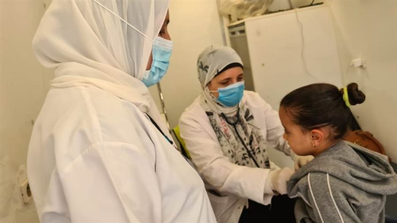 قافلة طبية بقرية