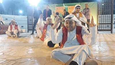 فرقة استعراضية لذوي الهمم بحفل ليالي رمضان بمكتبة دمنهور