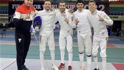 منتخب مصر لسلاح سيف المبارزة يتأهل لنصف نهائي بطولة العالم