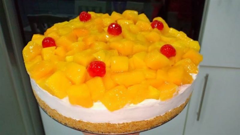 الكنافة بالمانجو