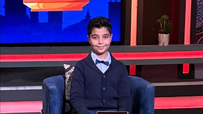 المذيع الصغير عمر