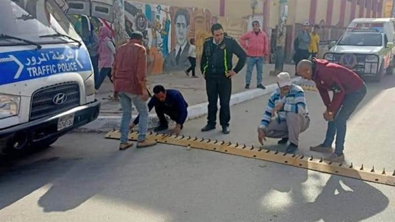 تركيب مطبات حديديه