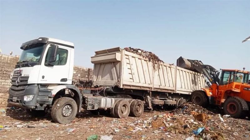 استمرار رفع المخلفات