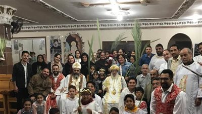 كنائس شمال سيناء تحتفل بأحد السعف