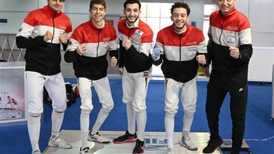 منتخب مصر لسلاح سيف المبارزة يتوج بذهبية بطولة العالم
