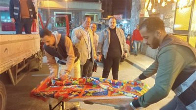 حملات مكبرة لإزالة الإشغالات والتعديات بأحياء الإسكندرية