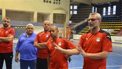 معسكر مغلق لمنتخب الصالات قبل انطلاق بطولة كأس العرب