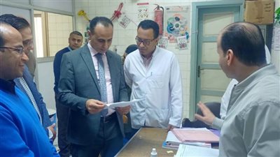 إحالة العاملين بقسم الاستقبال والطوارئ بمستشفى الرحمانية بالبحيرة للتحقيق