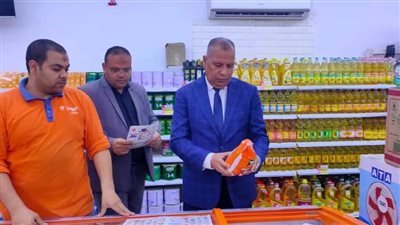 تحرير 9 مخالفات متنوعة خلال حملة تموينية بمطاي في المنيا  