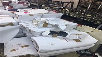ضبط مطبعة بالقاهرة لإدارتها بدون ترخيص بداخلها تيكت ماركات شهيرة