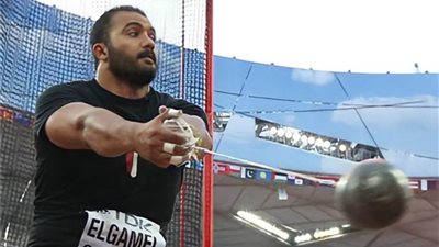 وزير الرياضة يُهنئ مصطفي الجمل بذهبية الإطاحه بالمطرقه ببطولة الجائزه الكبري بجنوب أفريقيا