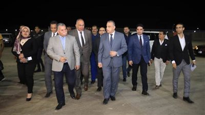 محافظ سوهاج يتفقد التشغيل التجريبي لمجمع محارق النفايات الطبية الخطرة بالكوثر