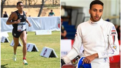 أحمد الجندي ومهند شعبان إلى نهائي كأس العالم للخماسي الحديث