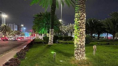 إعداد الحدائق والمسطحات الخضراء بالعاصمة المقدسة لاستقبال الأهالي والزوار في عيد الفطر المبارك