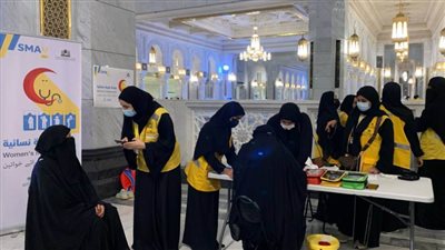 الكوادر النسائية بالمسجد الحرام .. خدمات متواصلة على مدار 24 ساعة بمصليات الاعتكاف