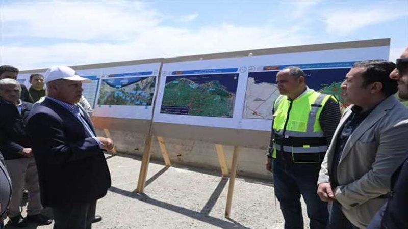 وزير النقل في جولة