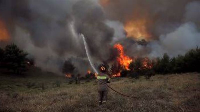 السيطرة على حريق