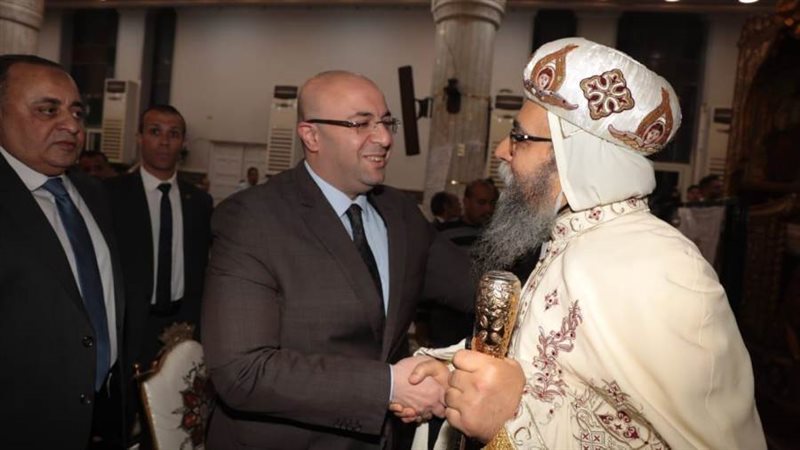 محافظ بنى سويف يشهد