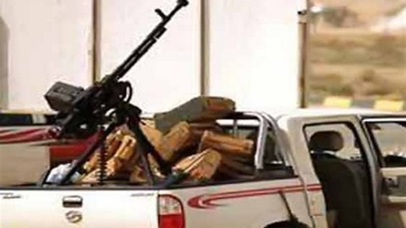 ضبط سيارة مثبت عليها