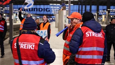 إضراب جديد بقطاع السكك الحديدية في ألمانيا الجمعة المقبلة