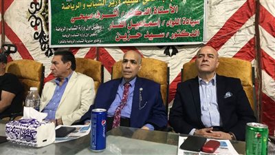 الفار ونجوم الأهلي وأعضاء البرلمان يشهدون ختام دورة المرج بملاعب سيد جلال