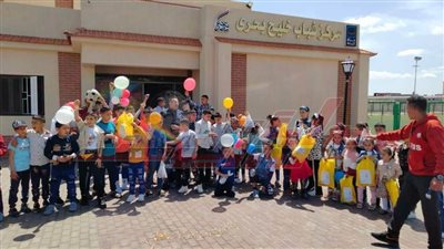 توافد المواطنين على مراكز شباب كفر الشيخ في أول أيام عيد الفطر المبارك
