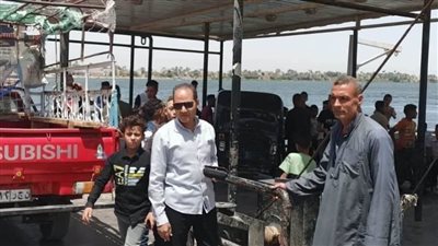 الوحدات المحلية بالمنيا تتابع تراخيص ومعايير السلامة المهنية للمعديات النيلية