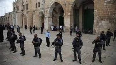 تنديد فلسطيني باعتداء قوات الاحتلال الإسرائيلي على مصلى باب الرحمة بالأقصى