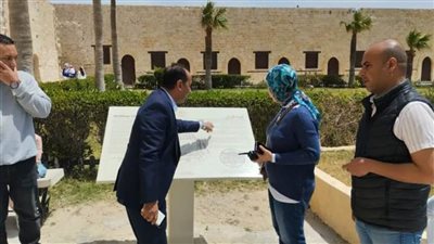 أكثر من 5 آلاف زائر لقعلة قايتباى بالإسكندرية خلال أيام العيد