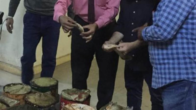 أسماك مملحة غير صالحة