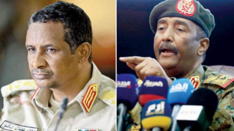 البرهان وحميدتي