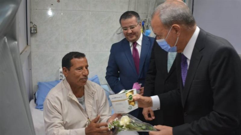 تقديم تهنئة للمرضى