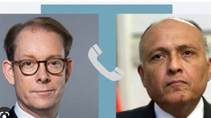 شكري يبحث هاتفيا