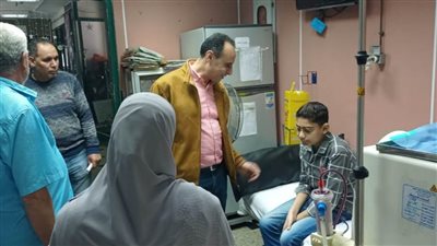 وكيل وزارة الصحة بالبحيرة في زيارةٍ لمستشفى دمنهور التعليمي