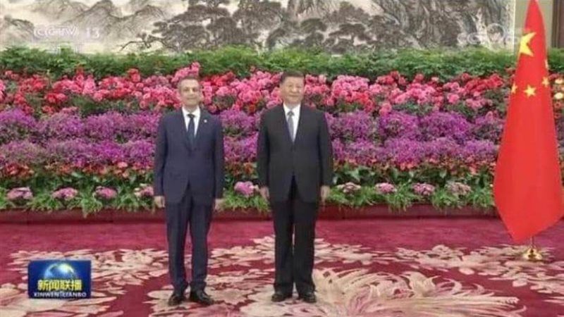 سفير مصر ورئيس الصين